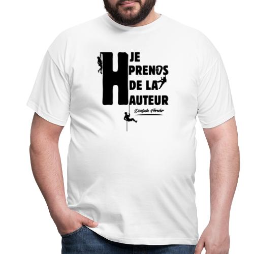 JE PRENDS DE LA HAUTEUR ! (escalade, montagne)flex - T-shirt Homme