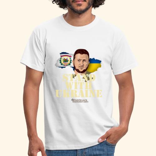 Ukraine West Virginia - Männer T-Shirt