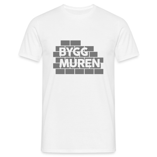 Bygg muren - T-shirt herr