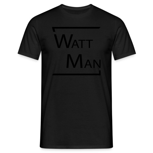 Watt Man - Mannen T-shirt