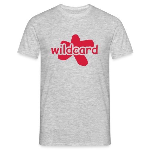 wildcard logo uni - Männer T-Shirt