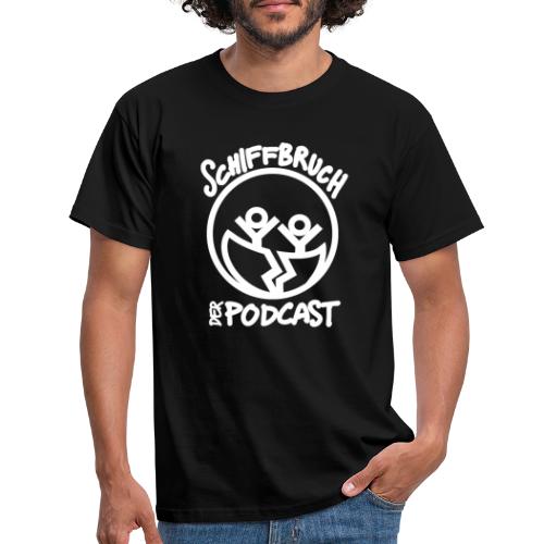 Schiffbruch - Der Podcast (weiß) - Männer T-Shirt