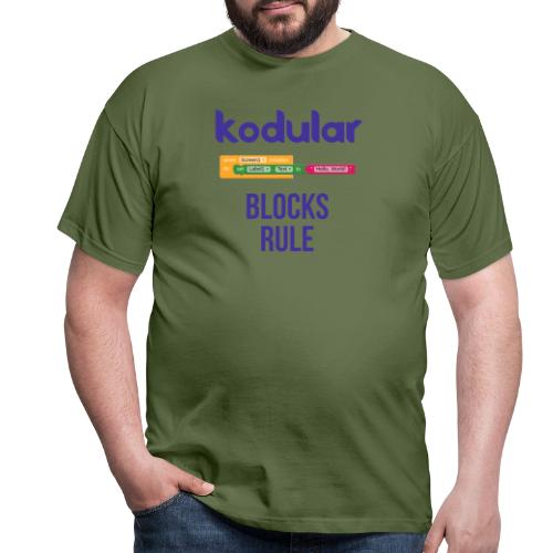Blocks Rule - Men's T-Shirt