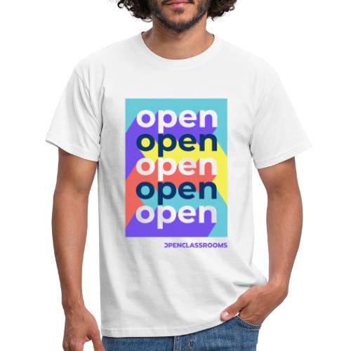 Colorful Open - T-shirt Homme