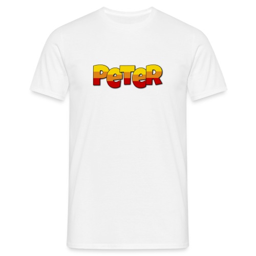 Peter LETTERS - Mannen T-shirt