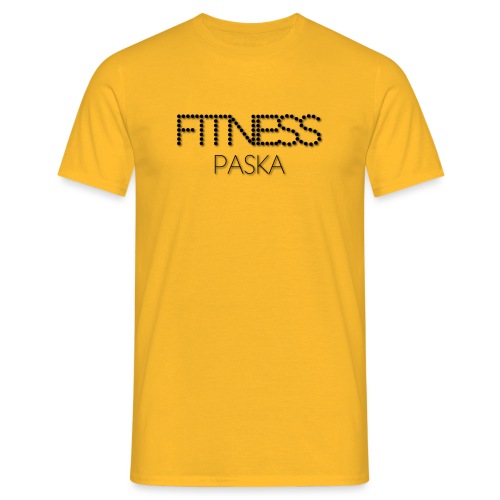 FITNESS PASKA - Miesten t-paita