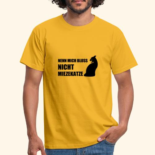 Miezekatze - Männer T-Shirt