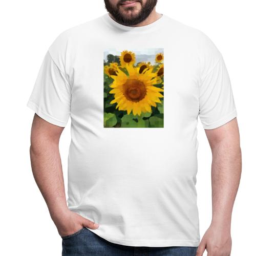Sonnenblume - Männer T-Shirt