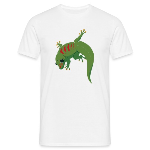 Gecko Illustration - Men's T-Shirt