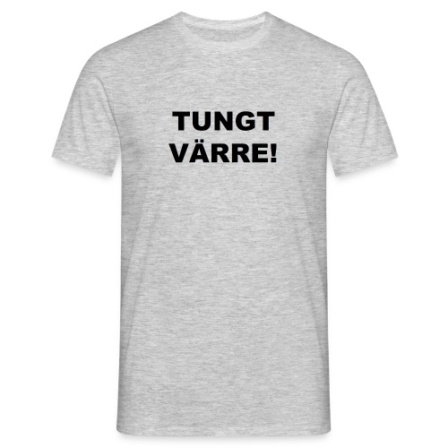 TUNGT - T-shirt herr