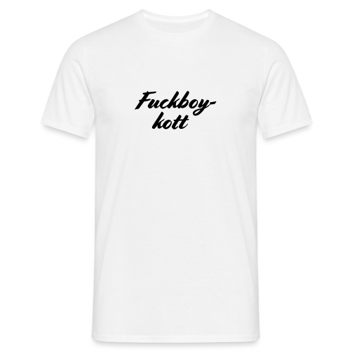 Fuckboykott - Männer T-Shirt