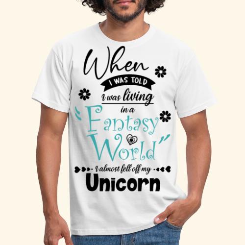 Mundo de fantasía - Camiseta hombre