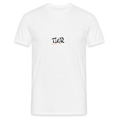 TIGRORD LOGO - T-skjorte for menn