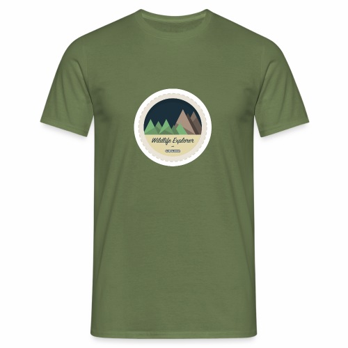 Badge - Wildlife Explorer - Men's T-Shirt