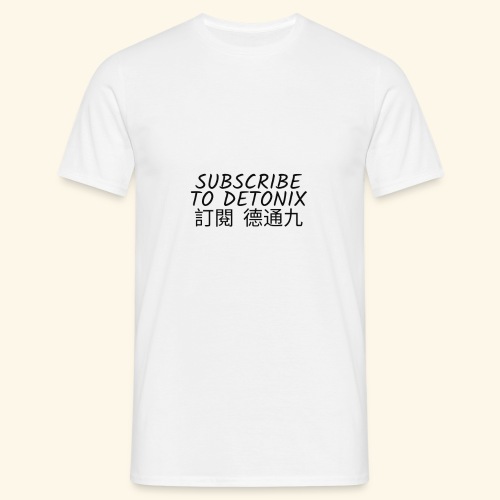 DETONIX CHINESE THENE - Men's T-Shirt
