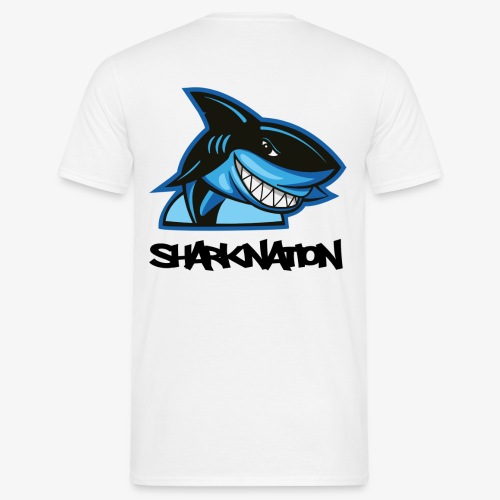 SHARKNATION / Black Letters - Mannen T-shirt