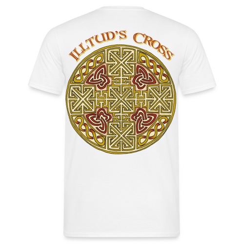 St. Illtud's Cross - Men's T-Shirt