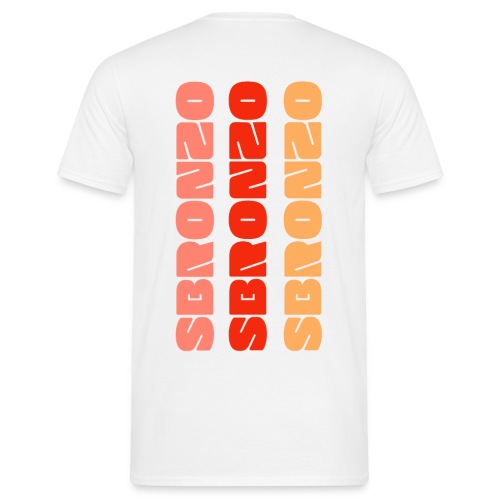SBRONZOFONT - Maglietta da uomo