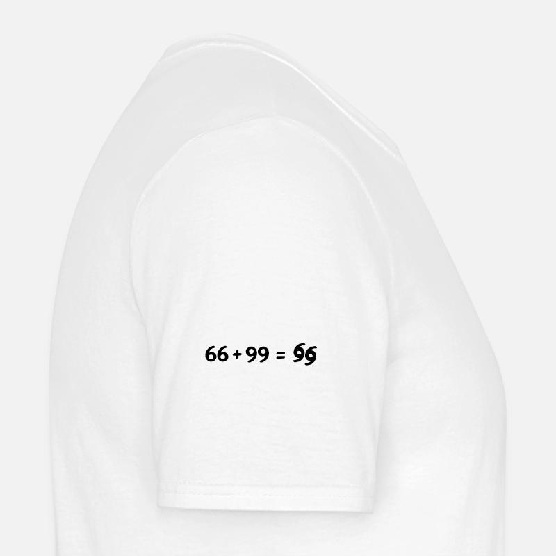 66 + 99 noir T-shirt homme