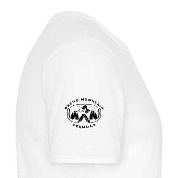 Montagne Okemo Vermont - T-shirt homme - blanc - Droite - AI Model Male 178 dark (178cm)