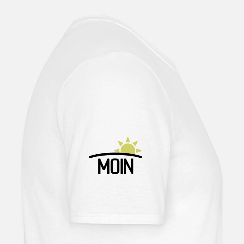 Moin Guten Morgen Sonne Männer T-Shirt