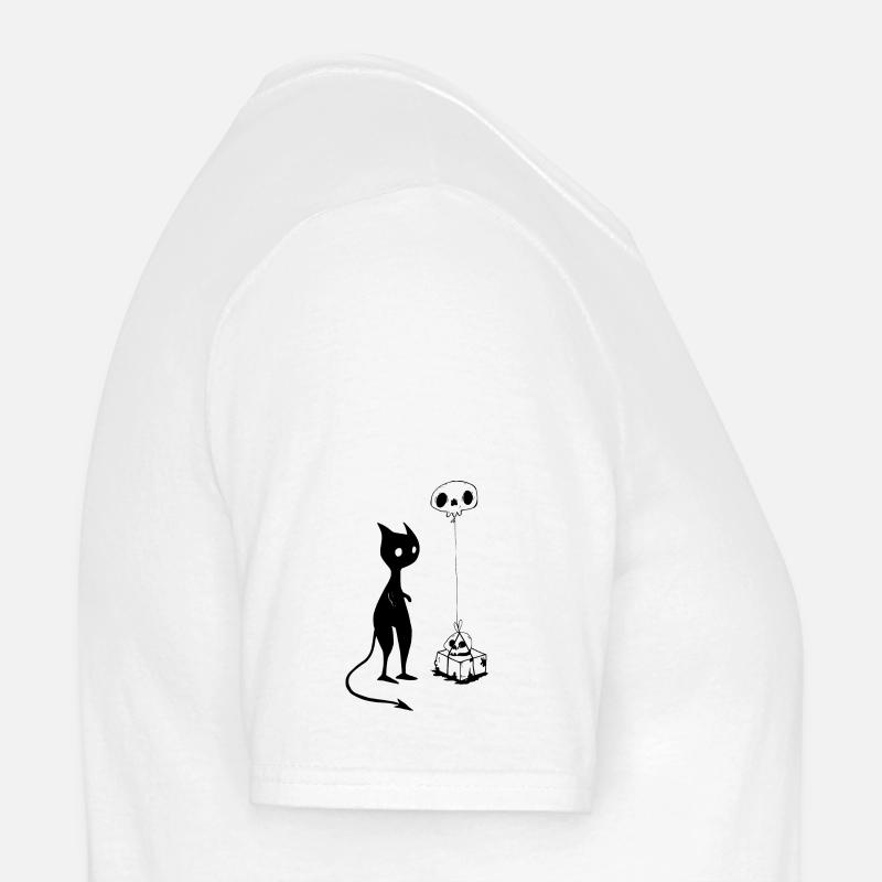 Chat diable diable diable T-shirt homme