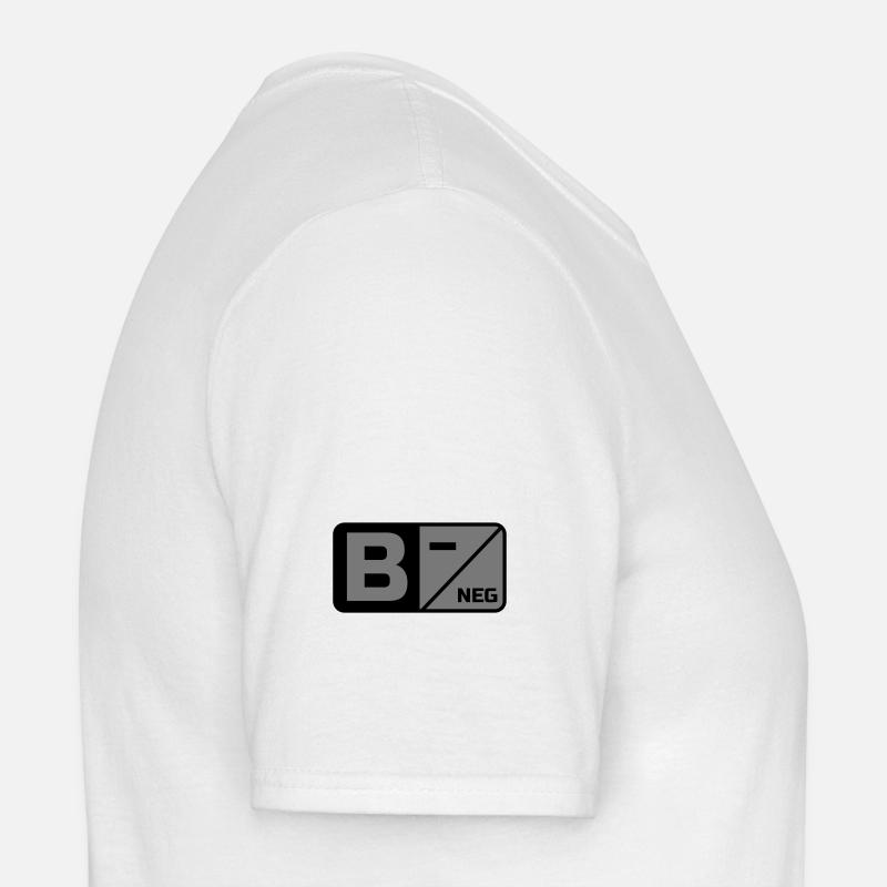 Blutgruppe B Negativ Männer T-Shirt