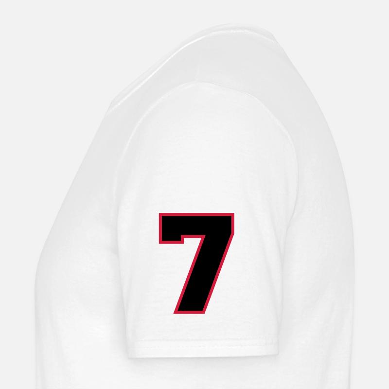 2cnumber7 - Männer T-Shirt - Weiß