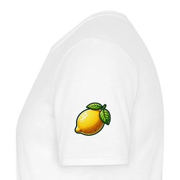 Artisanal Lemon - Men's T-Shirt - white - Left - AI Model Male 178 dark (178cm)