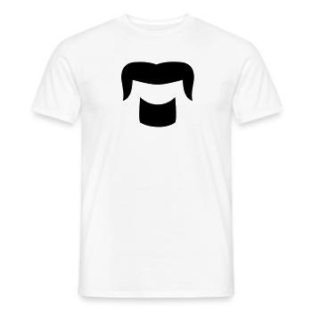 Bart - Männer T-Shirt - Weiß - Vorne - AI Model Male 178 dark (178cm)