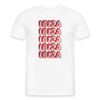 Geschenk für Ibiza - Männer T-Shirt - Weiß - Vorne - AI Model Male 178 dark (178cm)