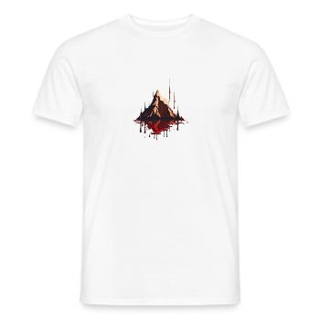 SURREAL - Men's T-Shirt - white - Front - AI Model Male 178 dark (178cm)