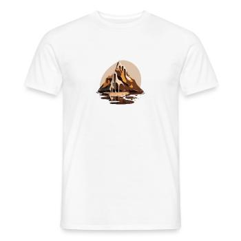 SURREAL - Men's T-Shirt - white - Front - AI Model Male 178 dark (178cm)