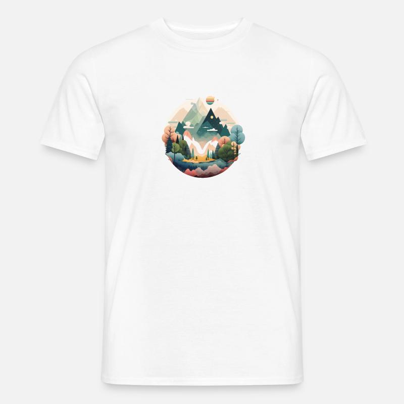 SURREAL - Männer T-Shirt - Weiß