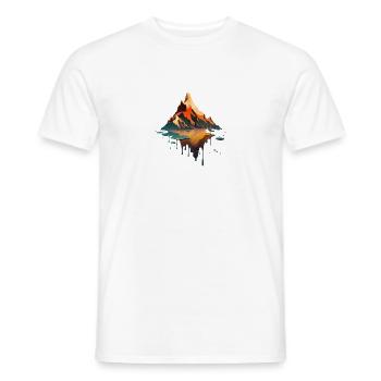 SURREAL - Men's T-Shirt - white - Front - AI Model Male 178 dark (178cm)