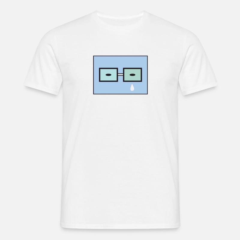 tear - Men's T-Shirt - white