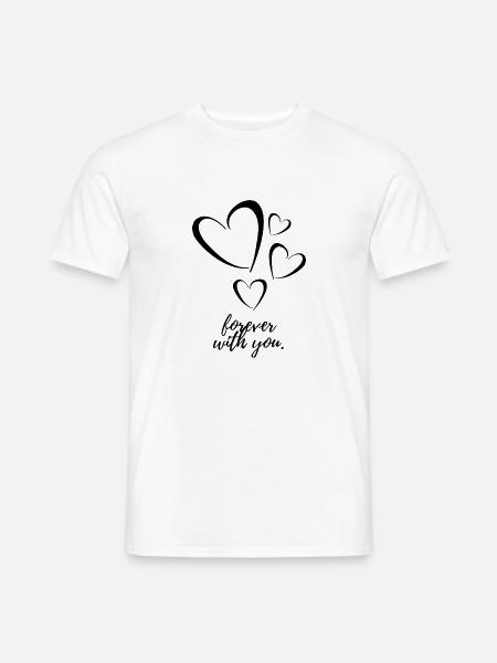 Love - Männer T-Shirt - Weiß