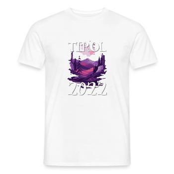 Tyrol 2022 - T-shirt homme - blanc - Devant - AI Model Male 178 dark (178cm)