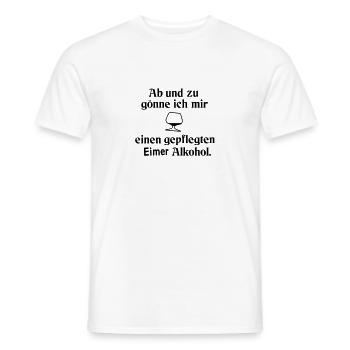 Gepflegter Eimer - Männer T-Shirt - Weiß - Vorne - AI Model Male 178 dark (178cm)