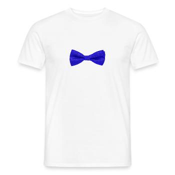 Chemise de meulage à la mode Chemise de meulage Chemise de soirée blanche - T-shirt homme - blanc - Devant - AI Model Male 178 dark (178cm)