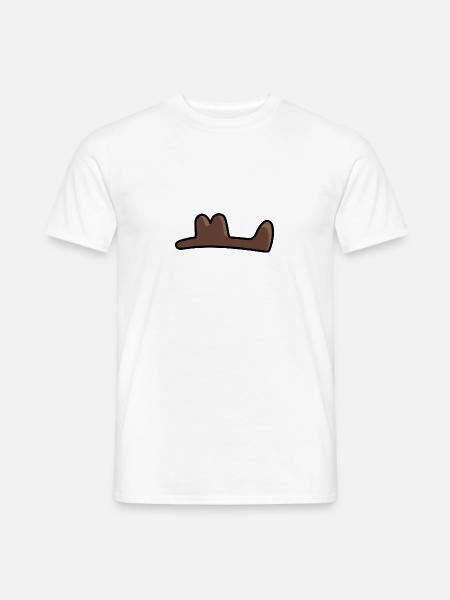 Surr - order completed western hat - Männer T-Shirt - Weiß