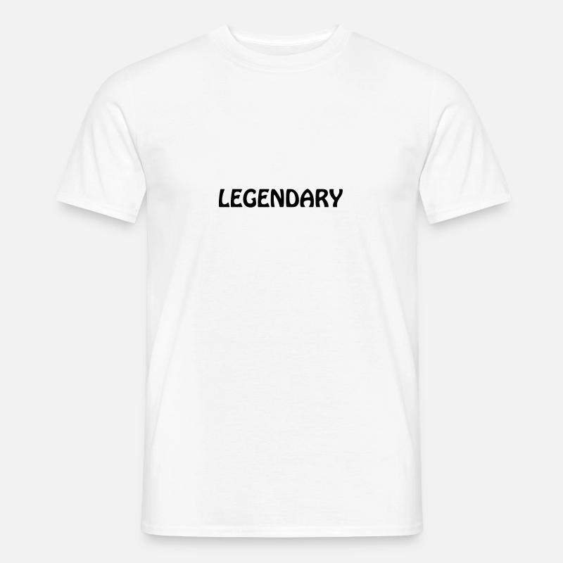 legendary - Männer T-Shirt - Weiß