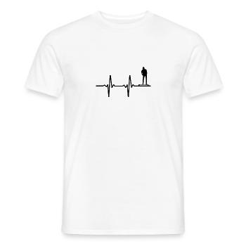 Männer T-Shirt - Männer T-Shirt - Weiß - Vorne - AI Model Male 178 dark (178cm)