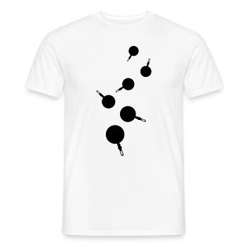 Chef de cuisine Pan - T-shirt homme - blanc - Devant - AI Model Male 178 dark (178cm)