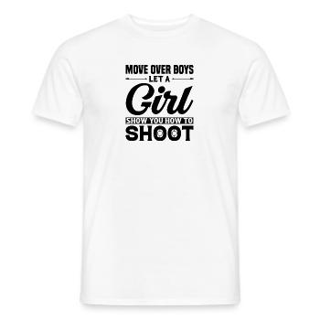 Archery - Bow Hunter Design Archery Arrow - Men's T-Shirt - white - Front - AI Model Male 178 dark (178cm)