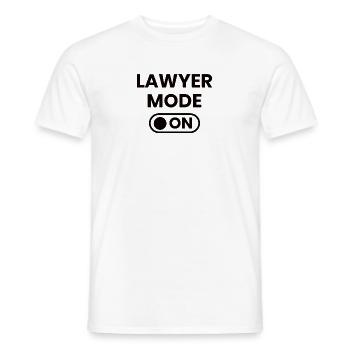 Profession d’avocat Avocat Avocat Droit - T-shirt homme - blanc - Devant - AI Model Male 178 dark (178cm)