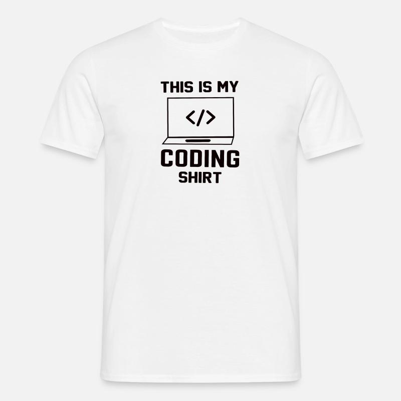 Softwareentwickler Programmierer Geschenk - Männer T-Shirt - Weiß