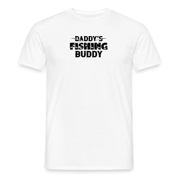 Pêche Père Fils Rétro Vintage Cadeau Fête des Pères - T-shirt homme - blanc - Devant - AI Model Male 178 dark (178cm)