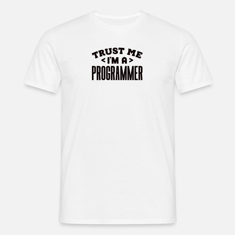 Software Developer Programmer Gift - Men's T-Shirt - white