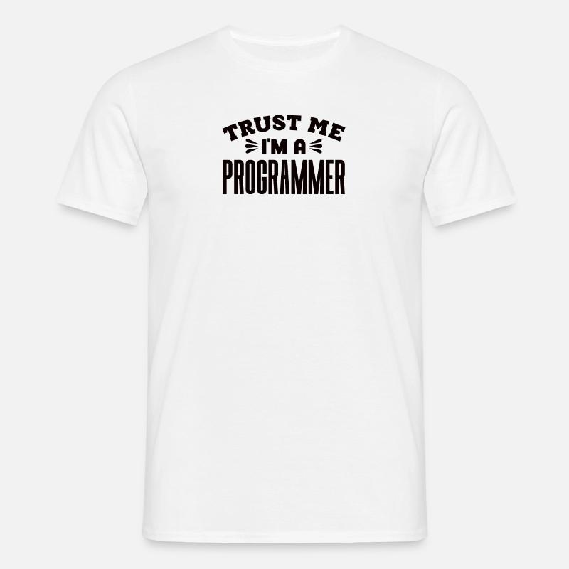Software Developer Programmer Gift - Men's T-Shirt - white